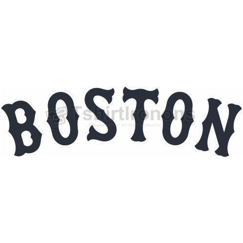 Boston Red Sox T-shirts Iron On Transfers N1451